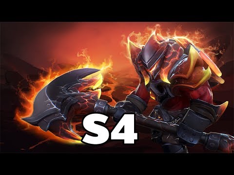 S4 Pro Axe Offlane Rank MMR Game