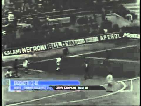 Inter - Dinamo Bucarest 2-0 - Coppa dei Campioni 1965-66 - ottavi di finale - ritorno
