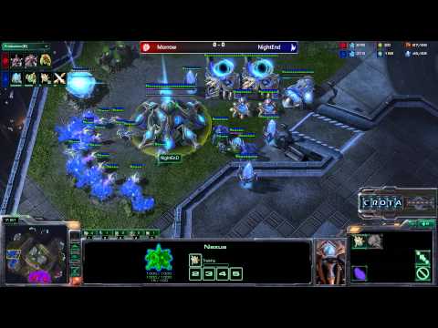 morrow (Z) vs NightEnd (P) - Series 2 - G1 - Clan Wars Finals - mousesports vs fnatic