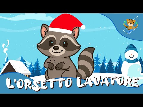 L’ORSETTO LAVATORE - Canzone per bambini (Karaoke con testo)