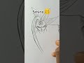 How to Draw Goku super Saiyan infinity in 10 sec,10min,10hrs🤧🤧#shorts