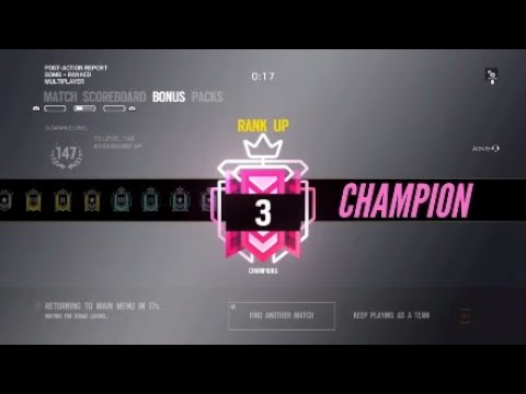 Hitting #3 CHAMPION In Operation Shifting Tides - Rainbow Six Siege