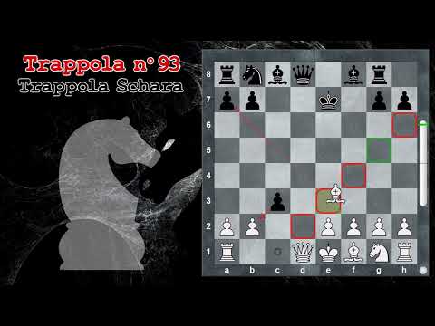 Trappole in Apertura 93 - Trappola Schara - Gambetto di Donna - Difesa Tarrasch - Gambetto Schara
