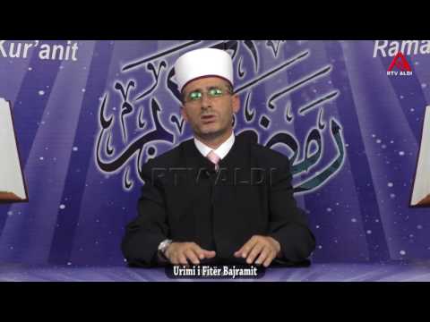 Fikret ef. Limani, Urimi i Fitër Bajramit - Rtv Aldi