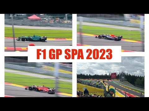 Formula 1 | Belgian GP 2023 | SPA FRANCORCHAMPS Eau Rouge Raidillon