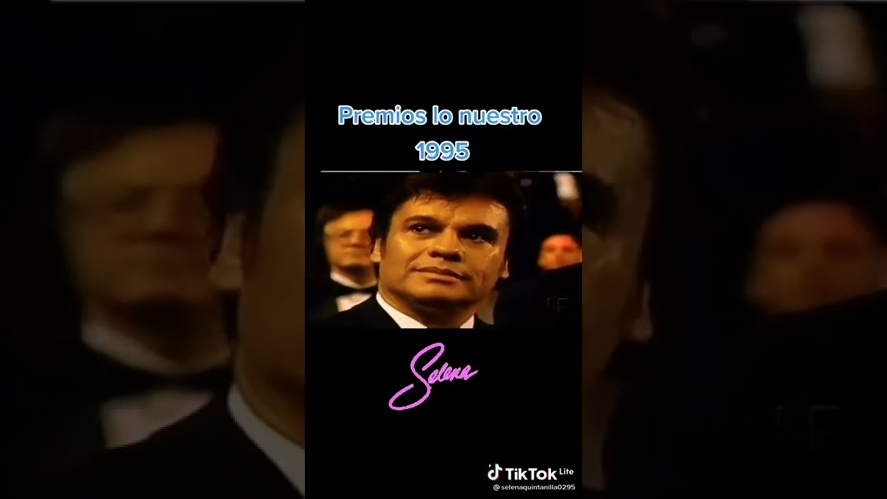 Selena premios lo nuestro 1995