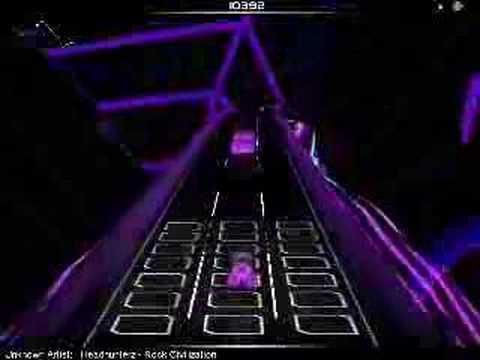 Audiosurf Headhunterz - Rock Civilization (Pro Difficulty)