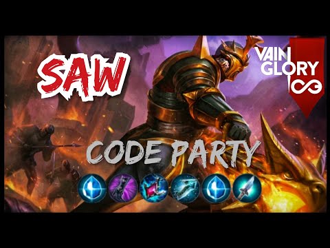 SAW CP JUNGLE | GAMEPLAY VAINGLORY | #CODEPARTY MY FRIENDS PLAYER VAINGLORY INDONESIA |#SambeLGoreng