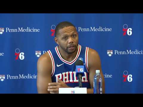 Eric Gordon Player of 76ers Press Conference 26 09 2025