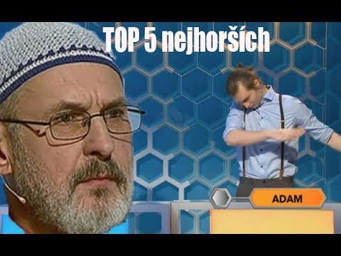 TOP 5 Nejhorších soutěžících AZ kvízu!
