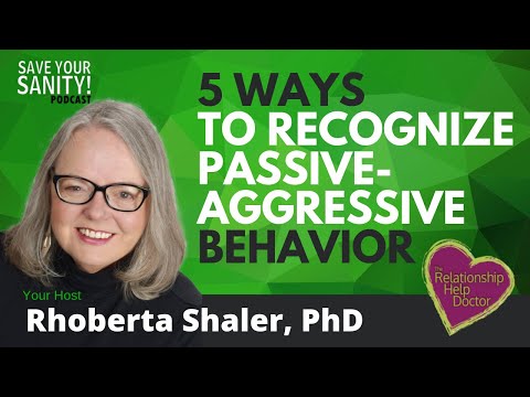 5 Ways to Recognize Passive-Aggressive Behavior Video