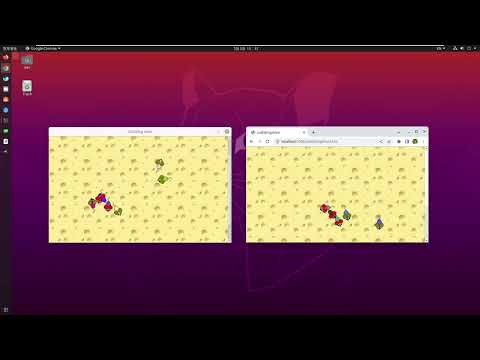 Native VS WebAssembly 3 - Colliding Mice