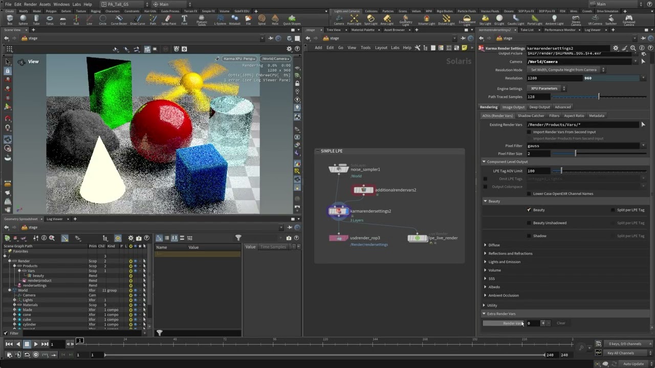 Refining Karma Renders 6 | Simple LPE AOVs