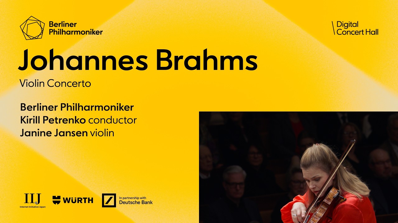 Brahms: Violin Concerto / Jansen · Petrenko · Berliner Philharmoniker