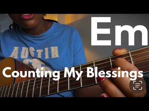 Counting my blessings guitar tutorial (Seph Schlueter)