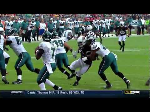 Daryl Washington Sacks Michael Vick (Week 3, 2012)