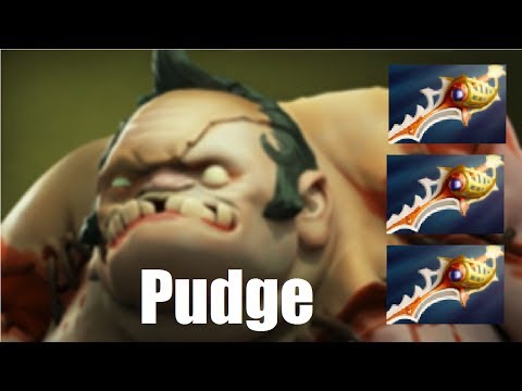 Dota 2 Pudge 3 Divine Rapiers