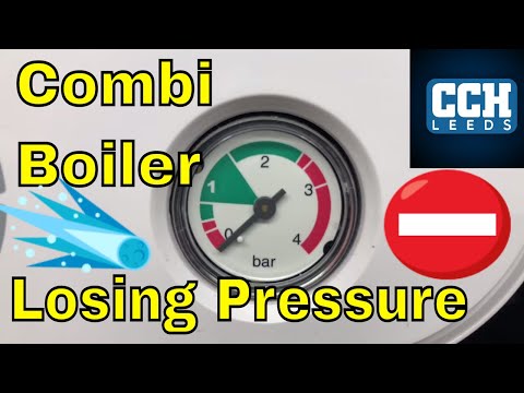 BOILER LOSING PRESSURE - Combi boiler keeps losing pressure?