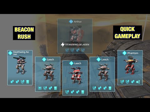 War Robots Ao Jun, Leech Gameplay
