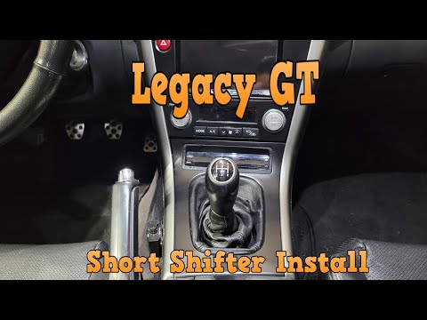Subaru Legacy GT Cobb Short Shifter Install