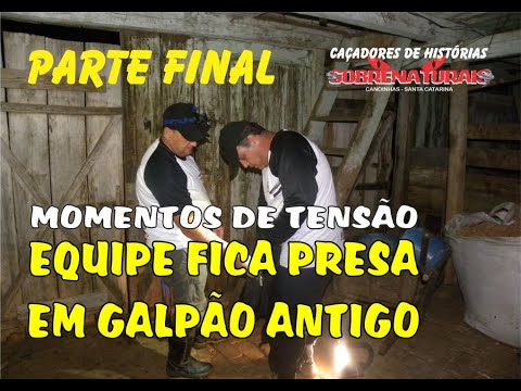 EQUIPE FICA PRESA EM ANTIGO GALPÃO - MANIFESTAÇÕES FORTE NO LOCAL - #PARTE FINAL