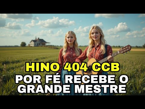 HINO 404 CCB - Por Fé Recebe o Grande Mestre