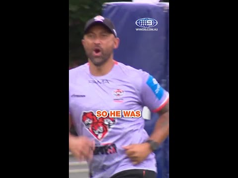 Benji's STILL got it! 😎 #9WWOS #NRL