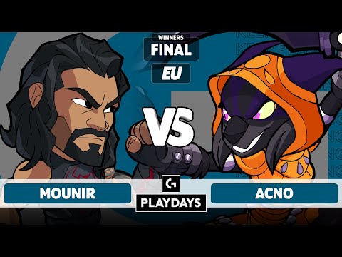 Mounir vs acno - Winners Final - Logitech G PLAYDAYS x Brawlhalla November