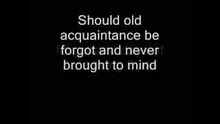 The Beach Boys - Auld Lang Syne (Alternate Mix) (Lyrics)