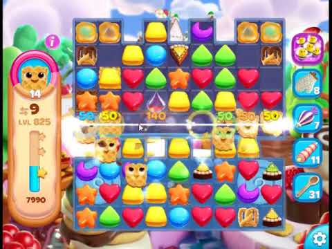 Cookie Jam Blast Level 825 - NO BOOSTERS 🍪 | SKILLGAMING ✔️