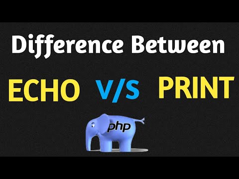 Php For Beginners Php Syntax Php Echo Function Php Print Function Hindi Urdu