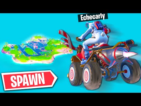 RAGGIUNGO L'ISOLA DI SPAWN SU FORTNITE - ITA