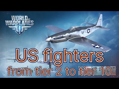 World Of Warplanes: Flying The American Fighters From Tier II To Tier X