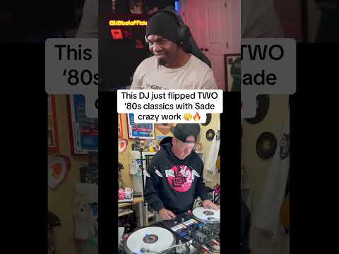 This DJ just flipped TWO ‘80s classics with Sade crazy work 😮‍💨🔥