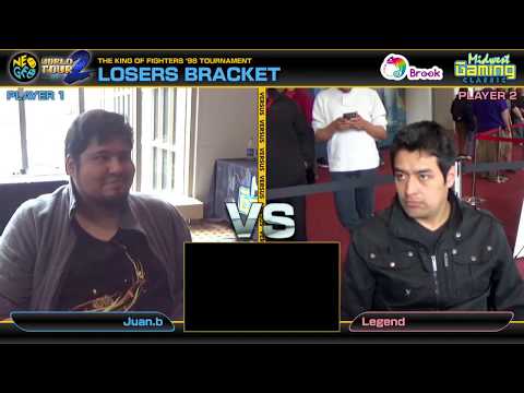 Legend vs Juan.b - KOF '98 Neo Geo World Tour Season 2 Milwaukee Stop Losers Round 3