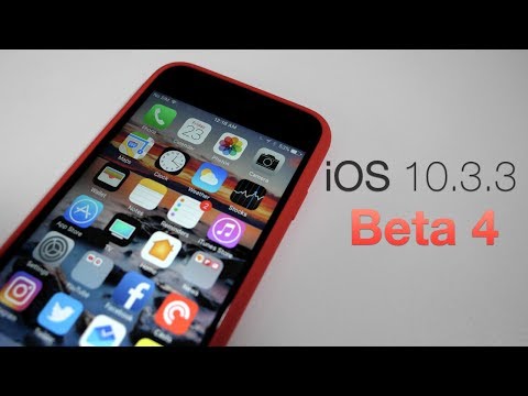 iOS 10.3.3 Beta 4 - What's New?
