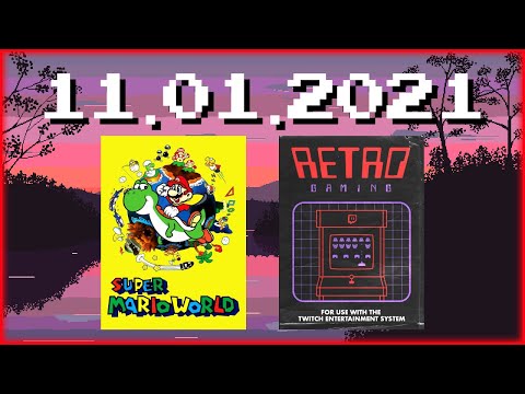 Stream VOD vom 11.01.2021 - SMW Hacks, Retro