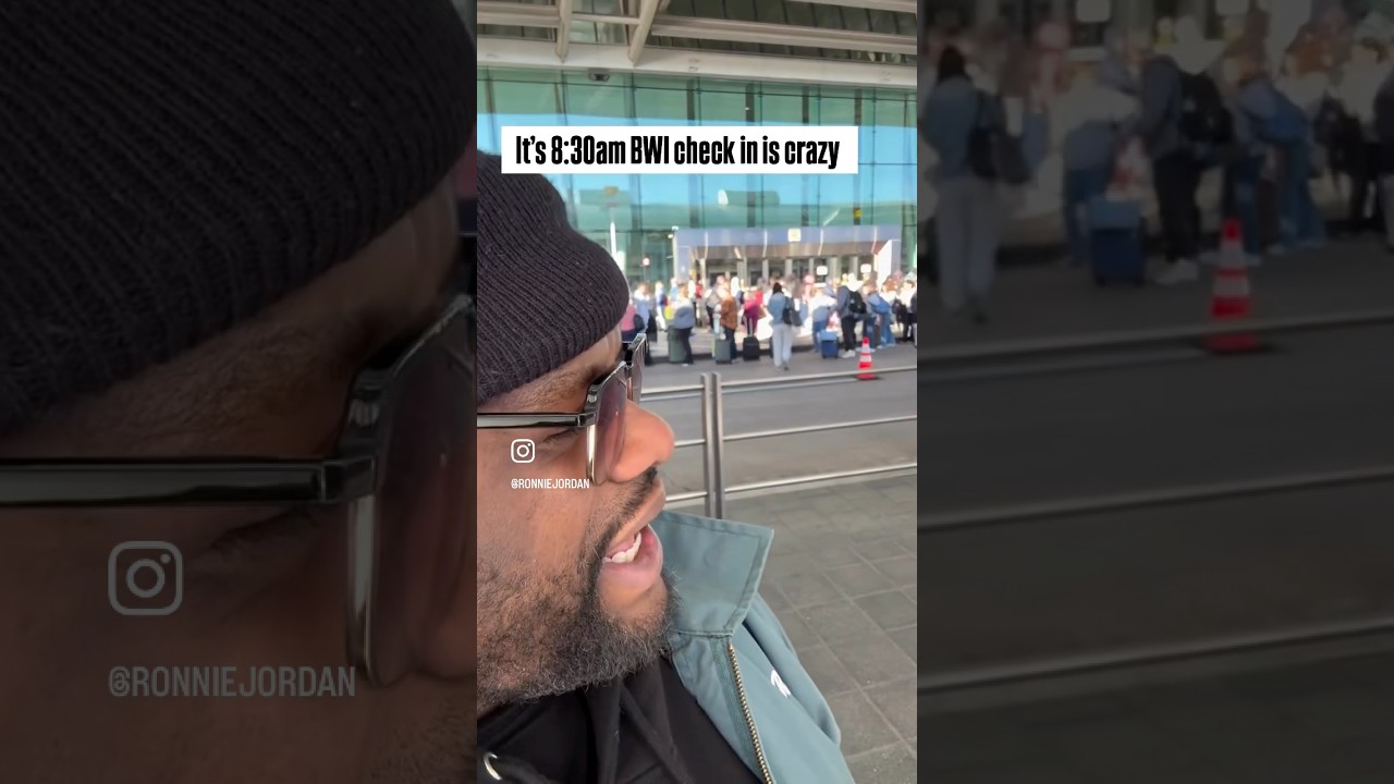 Reporting live from tsa line BWI airport. Southwest is charging for extra seat if your back is big.