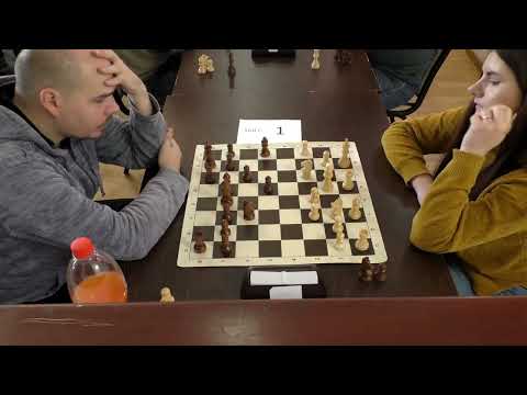 WFM Veronika Gažíková vs. IM Štefan Mazúr 0 - 1 |Bratislavská šachová akadémia| 2023