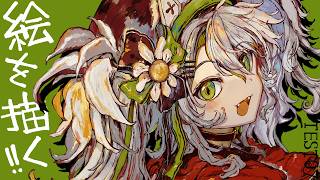 【活動再開目指して】絵を描くよ！！完成させる！ベンチマークテスト配信 第7回【#鴨見カモミ／CAMOMI Camomi】