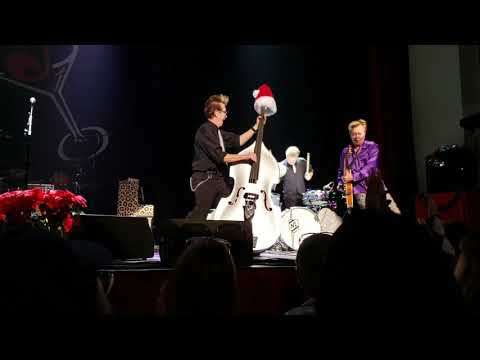 John Hatton of The Brian Setzer Orchestra Goes off in Denver December 17th 2018
