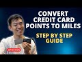 Convert your Credit Card Points to Miles, Rewards, or Cash | Step by step guide Citi