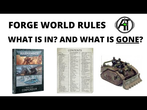 New Forge World Rule - What is In and What is Left Out?