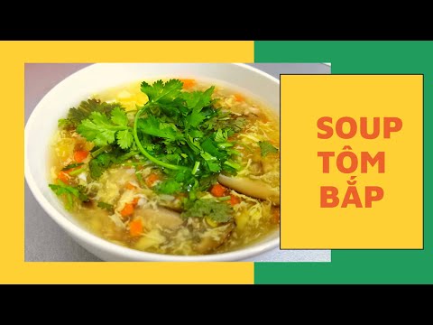 Súp tôm ngô ngọt