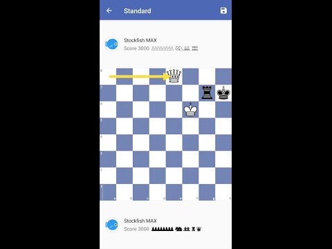 Chess Endgame by Stockfish 14 / Queen vs Rook