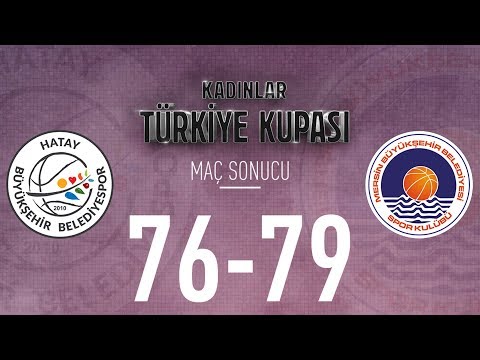 Özet: Hatay Bşb - Mersin Bşb  - Kadınlar Türkiye Kupası Çeyrek Final