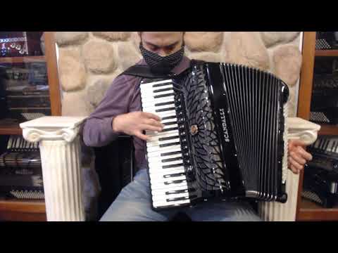 SCANAIRISMBK - Black Scandalli Air I S Piano Accordion LMMM 41 120 $6199