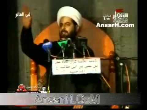 ⁣الشيخ صلاح الطفيلي يوم 9   صفر 1435 هـ  بابل مرقد عون ابن الامام علي وفاة سلمان المحمدي  ع