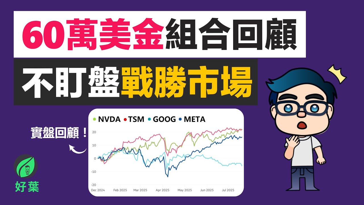 2025年投資績效公開！資產突破60萬美金，我是如何持續戰勝大盤的？