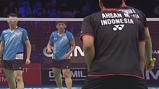 Finals (TV Court) - MD - M.Ahsan / H.Setiawan vs Lee Y.D. / Yoo Y.S. - 2013 Yonex Denmark Open